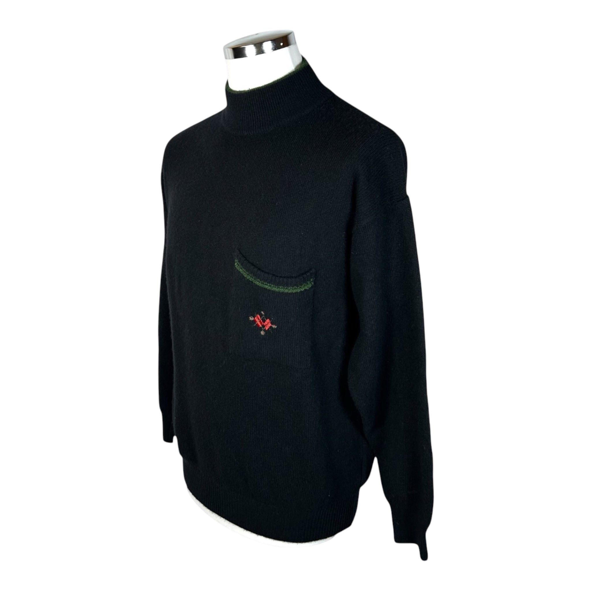 Maglione Vintage Les Jacquelines in lana vergine - Made in Italy